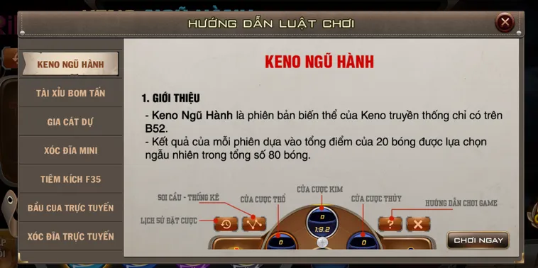 Khám Phá Thế Giới Keno Mini Tại RikBet Với Những Phần Thưởng Giá Trị