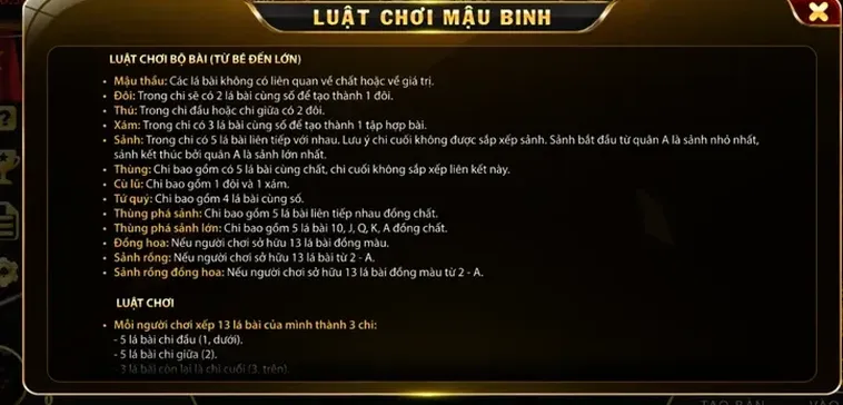Hướng Dẫn Chi Tiết Cách Chơi Mậu Binh Tại RikBet Đẳng Cấp Nhất Năm 2026
