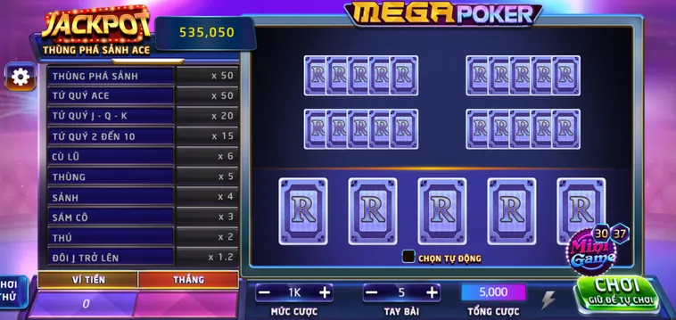 Đánh Giá Chuyên Sâu Về Sức Hấp Dẫn Của Trò Chơi Mega Poker Tại RikBet