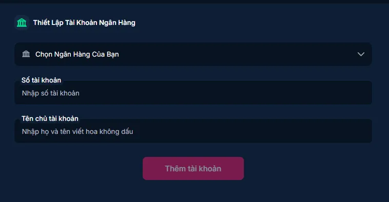 Nạp Tiền RikBet Qua Tài Khoản Ngân Hàng Nhanh Chóng Và An Toàn