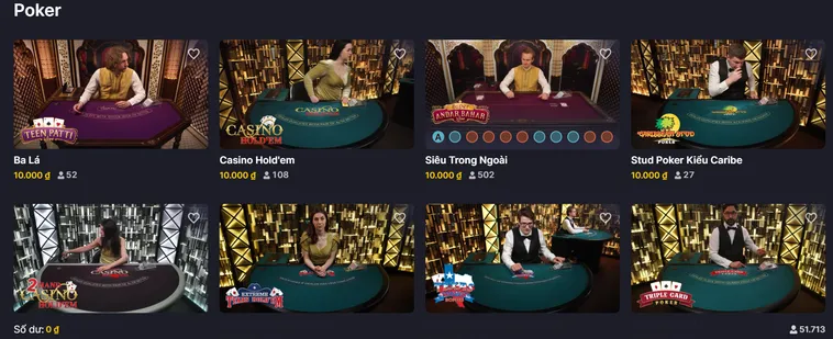 Khám Phá Thế Giới Poker Live Tại RikBet Đẳng Cấp Cho Các Tay Chơi Chuyên Nghiệp