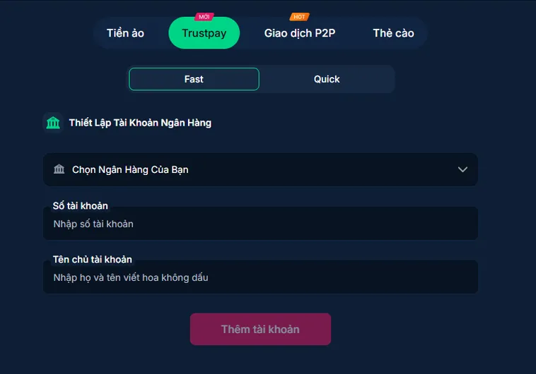 Rút Tiền RikBet Hướng Dẫn Chi Tiết Quy Trình Nhận Thưởng Nhanh Chóng Nhất