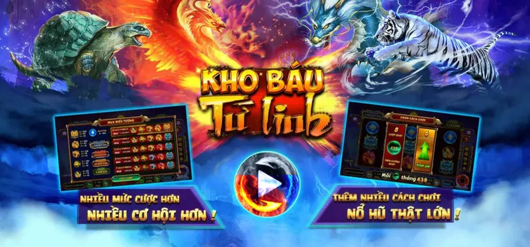Quay Số Nổ Hũ Tứ Linh Tại RikBet Đỉnh Cao Nhận Thưởng Cực Lớn Mỗi Ngày